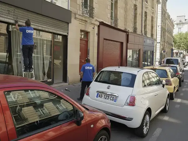 Déblocage de rideau métallique bloqué à Marseille 4